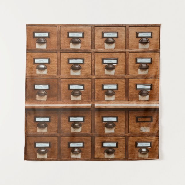 Tenture Bac Brown en bois (Devant)