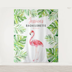 Tenture Bachelorette Tropicale En Arrière-Plan Photo Prop