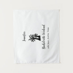 Tenture Bachelorette week-end cocotier club ajouter nom