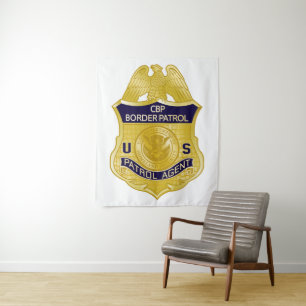 Tenture Badge de patrouille frontalière des États-Unis Imm
