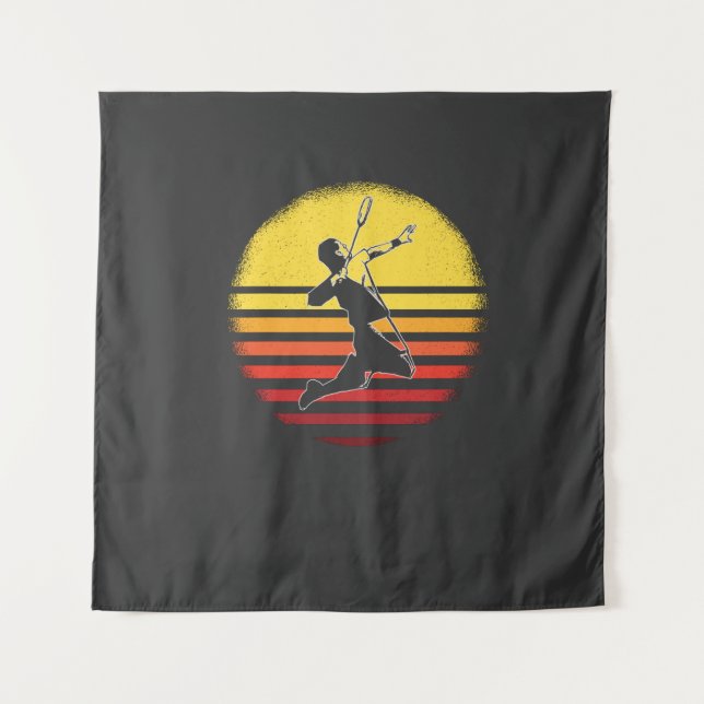 Tenture Badminton Vintage (Devant)