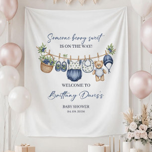 Tenture Bandeau de toile de fond personnalisé pour Baby Sh