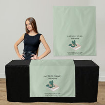 Banderole de chemin de table pour auteur de dédica