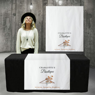 Tenture Bannière de chemin de table pour boutique de mode 