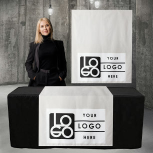 Tenture Bannière de coureur de table de boutique éphémère