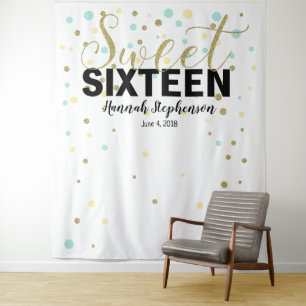 Tenture bannière de fond pour Photomaton d'anniversaire sw