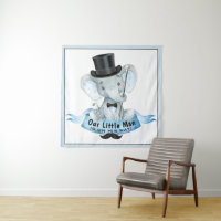Bannière de toile de fond pour Baby Shower Little 