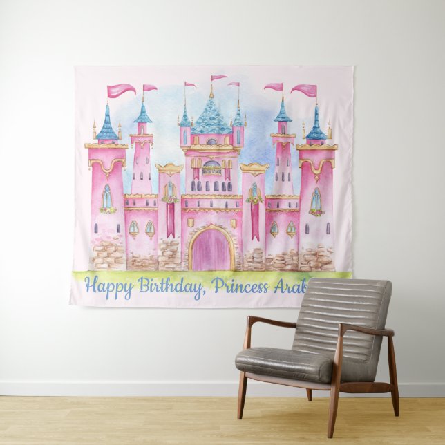 Tenture Bannière de toile de fond pour l'anniversaire de l (En situation (horizontale))