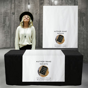 Tenture Bannière du Runner Table Promotion de l'auteur de