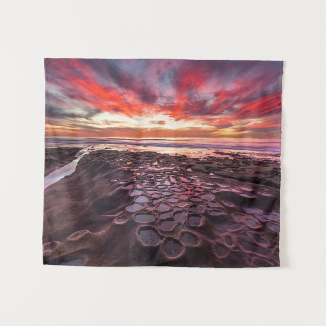 Tenture Bassins à marée à La Jolla, Californie (Devant (Horizontal))