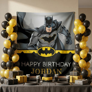 Tenture Batman   Tableau Noir Joyeux Anniversaire