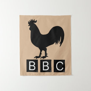 Tenture BBC - Gros Cockerel noir