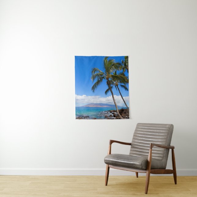 Tenture Beaches tropicales | Maui Hawaii (En situation)