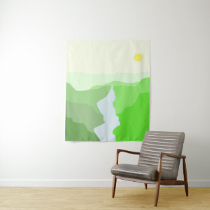 Tenture beau paysage art