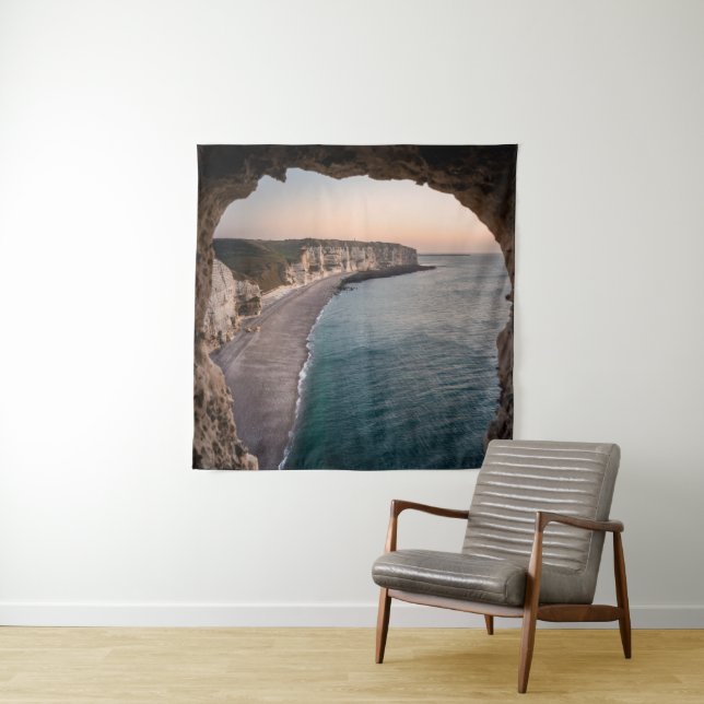 Tenture Beau Paysage marin (En situation)