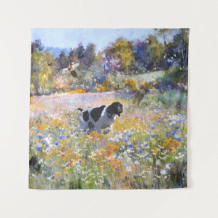 Tenture Beau pointeur avec faisans