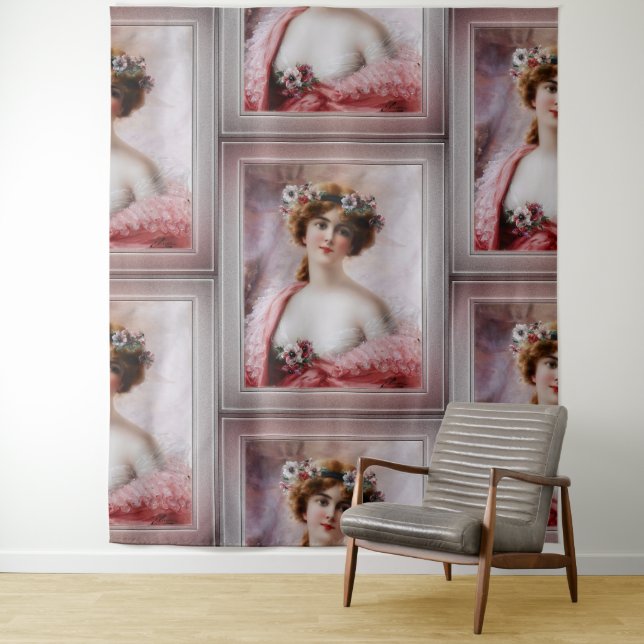 Tenture Beauté d'été par Emile Vernon (En situation)