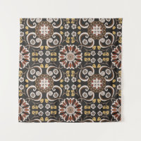 Beautiful islamic medallion seamless pattern texti