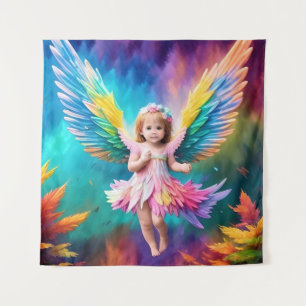 Tenture Bébé Bébé Ange ailes Art-38424