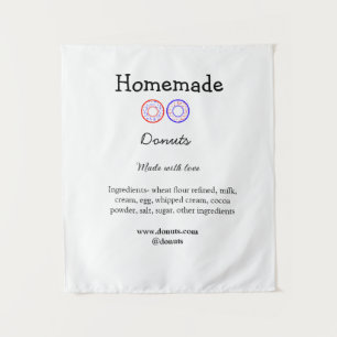 Tenture beignets faits maison avec amour ajouter site de t
