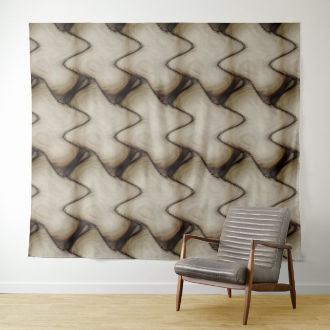 Tenture Belle abstraction laisse une impression durable (En situation (horizontale))
