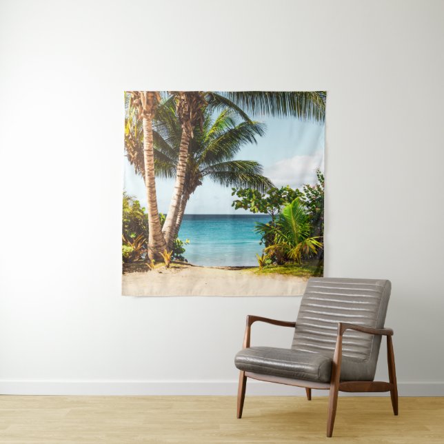 Tenture Belles Créatures Océaniques (En situation)