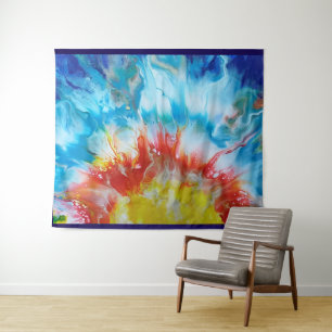 Tenture Belles nuances d'art acrylique Sunrise