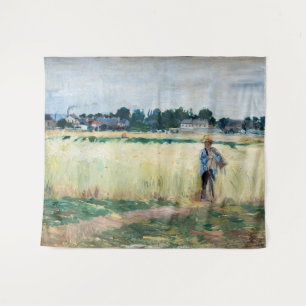 Tenture Berthe Morisot - Dans le champ de blé à Gennevilli