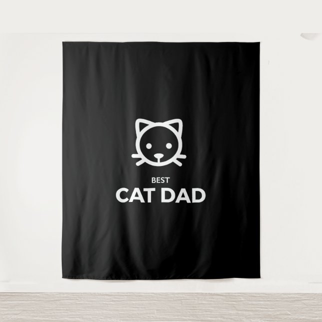 Tenture Best Cat Papa (Devant)