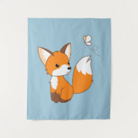 Beurre à regarder de la petite Fox mignonne