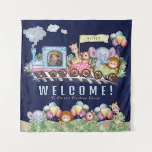Tenture Bienvenue à la fête
