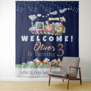 Tenture Bienvenue à la grande fête