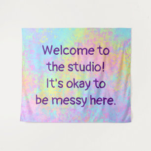 Tenture "Bienvenue Au Studio"