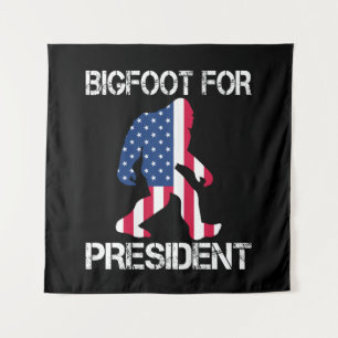Tenture Bigfoot pour le président Funny Bigfoot