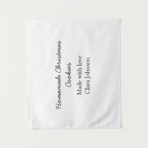 Tenture biscuits de Noël faits maison faits avec amour ajo