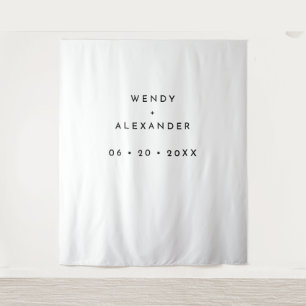 Tenture Blanc moderne Gras Mariage arrière-plan photo