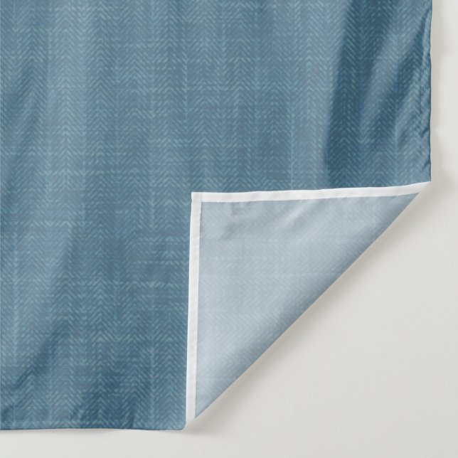 Tenture Bleu argon texturé. (Détail)