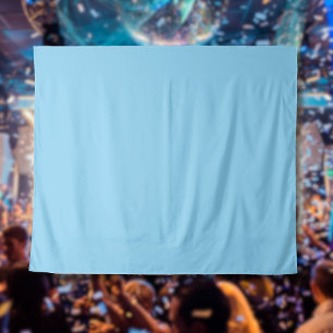Tenture Bleu Bébé Uni Classique Élégant