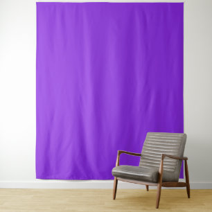 Tenture Bleu Uni Violet Minimaliste Simple Moderne