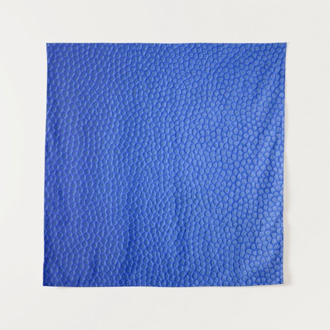 Tenture Blue leather skin texture skin (Devant)