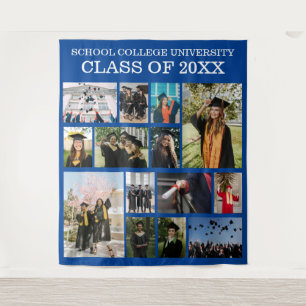 Tenture Blue School College University Graduation Photos