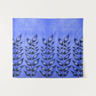 Tenture Boho Blue Plante Lover