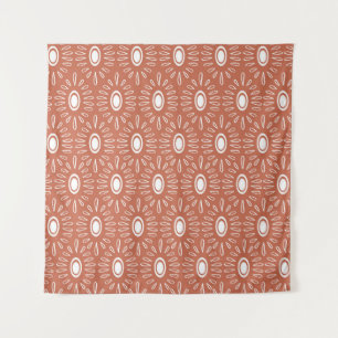 Tenture Boho Chic Flowers : Conception Moderne Sans Couleu