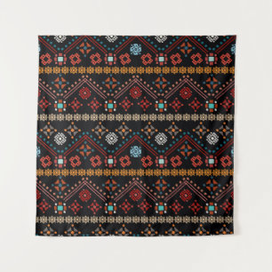 Tenture Boho Ethnique : Tribal Coloré Sans Couleur.
