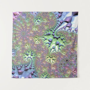 Tenture Boho Hippie Super brillant coloré arc-en-ciel frac