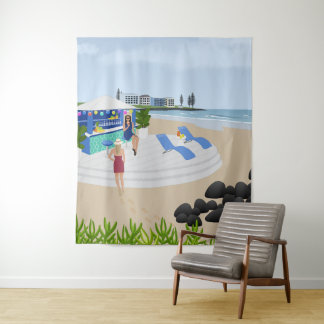 Tenture Boissons au Beach Bar