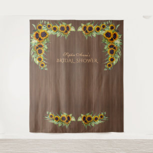 Tenture Boîte de photomaton de mariage champêtre aux tourn