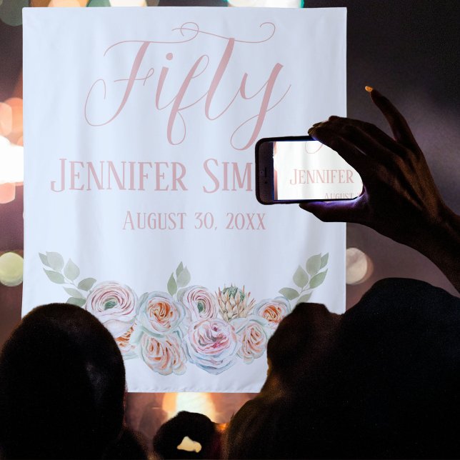 Tenture Boite photo féminine délicate (Créateur téléchargé)