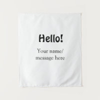 Bonjour ajouter un message de nom simple minimum é
