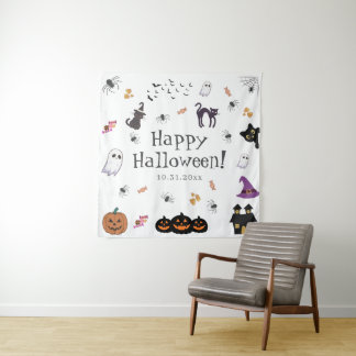Tenture Bonne fête d'Halloween